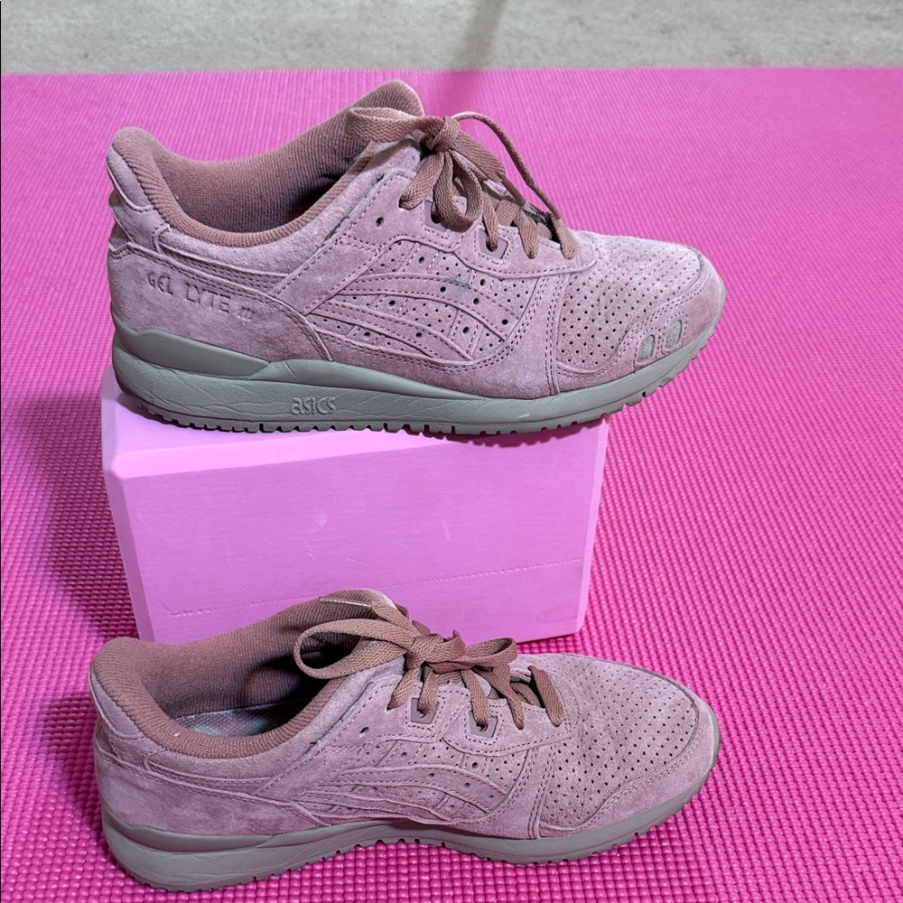 Asics Women's Dusty Pink Sneakers - Picture 7 of 12
